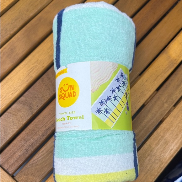 Other - Sun Squad Travel-Size Beach Towel